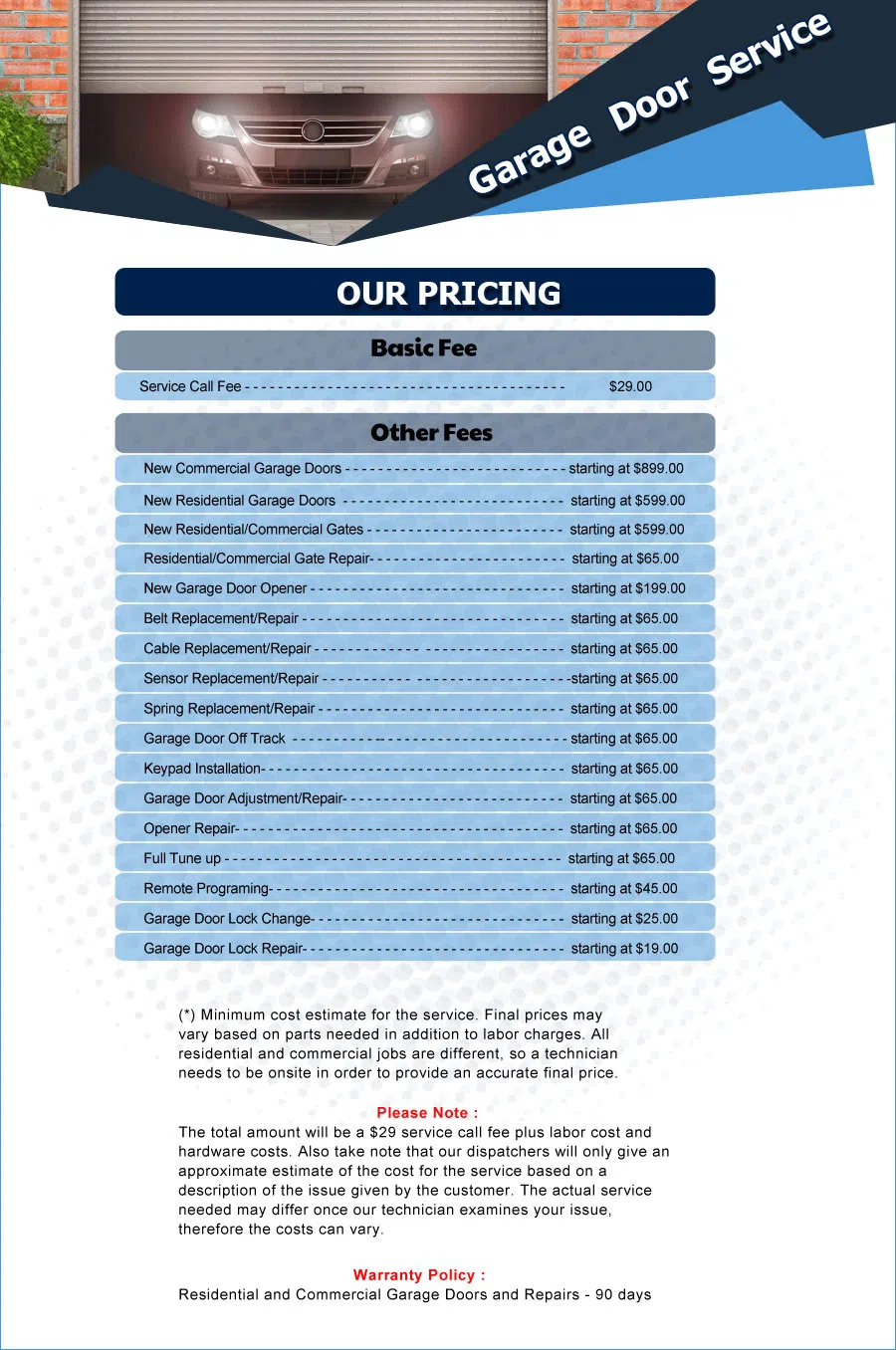 Eagle Garage Door Service San Antonio, TX 210-245-5733